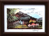 Milešovka I - Vl. Šavel junior - grafika
